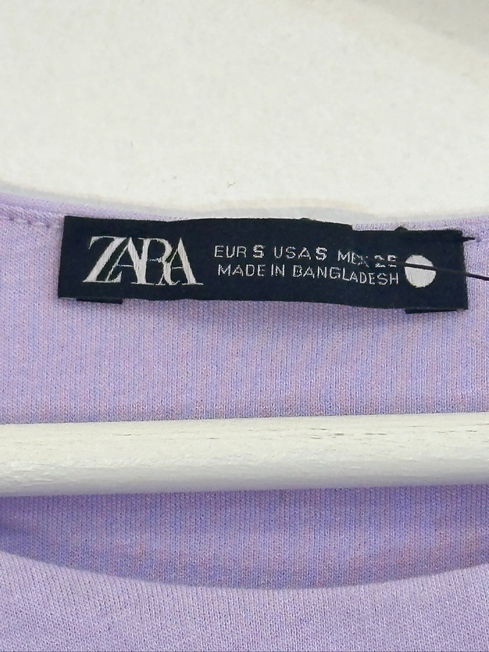 Nieuwe Zara-top in paars maat S – photo 3